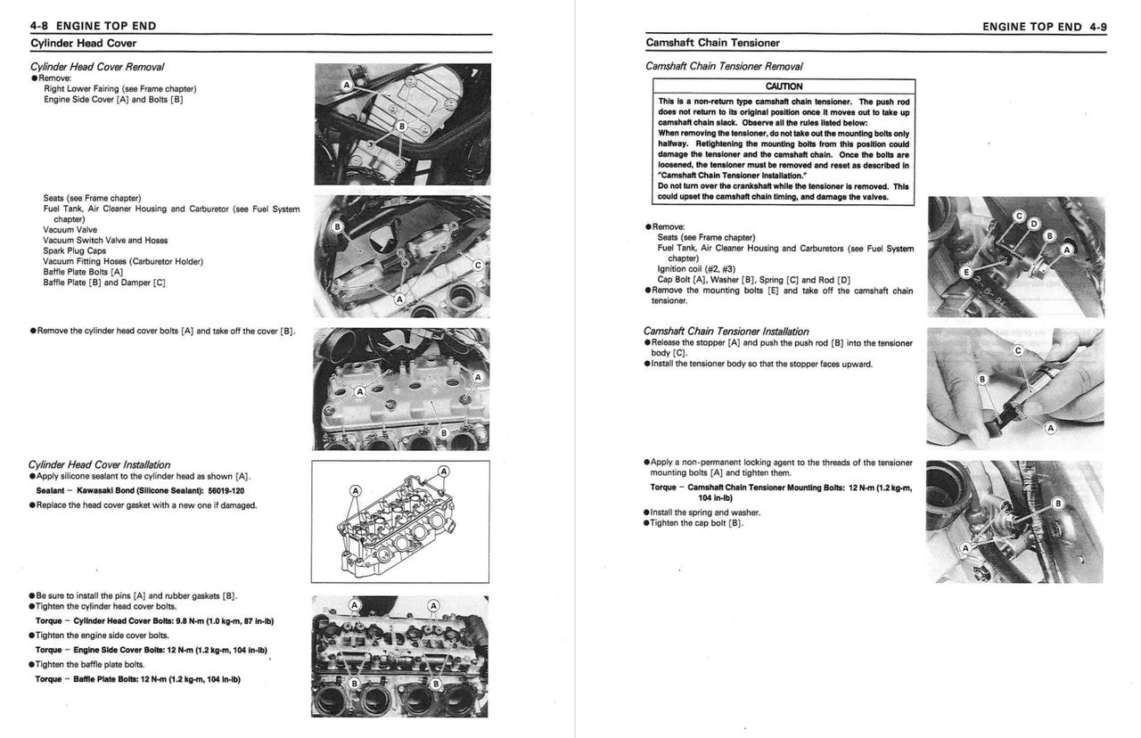 Kawasaki 1995-1997 Ninja ZX-6R Repair Service Manual