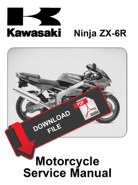 Kawasaki 2000-2002 Ninja ZX-6R Repair Service Manual
