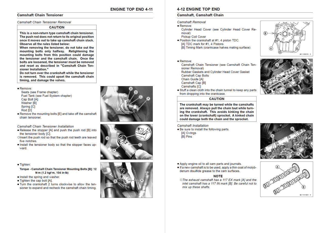 Kawasaki 2000-2002 Ninja ZX-6R Repair Service Manual