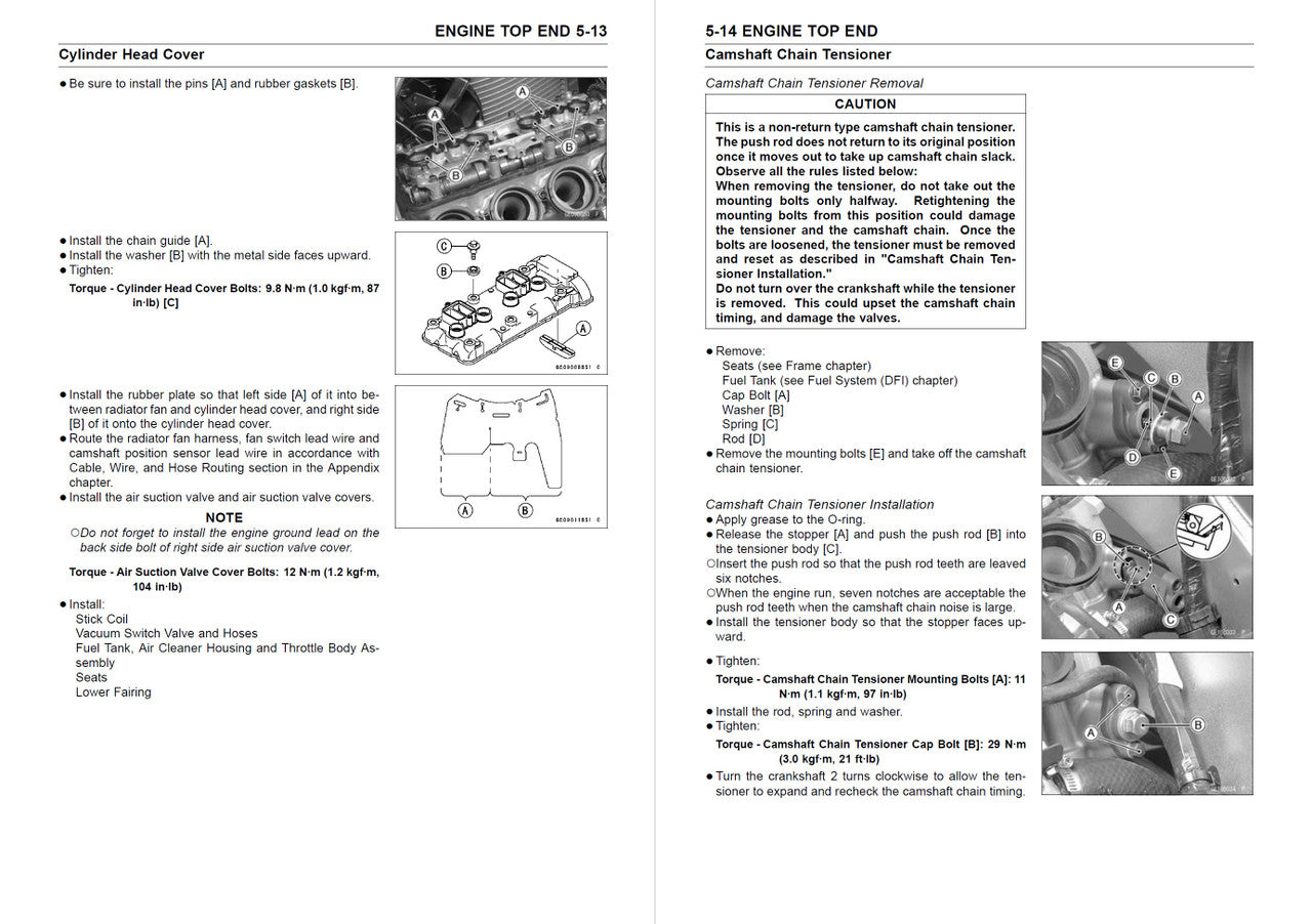 Kawasaki 2003-2004 Ninja ZX-6RR Repair Service Manual