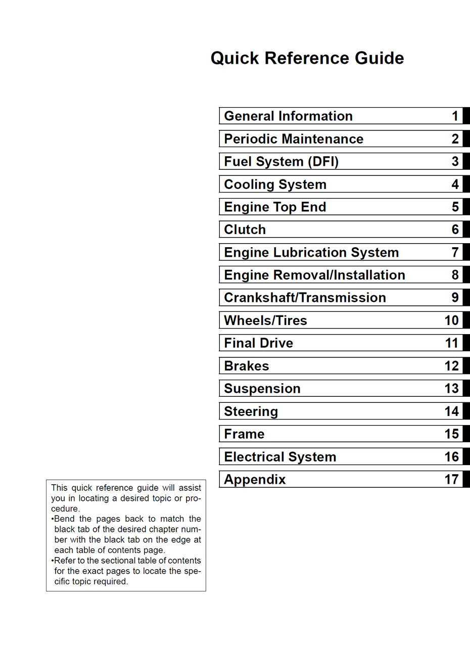 Kawasaki 2003-2004 Ninja ZX-6RR Repair Service Manual