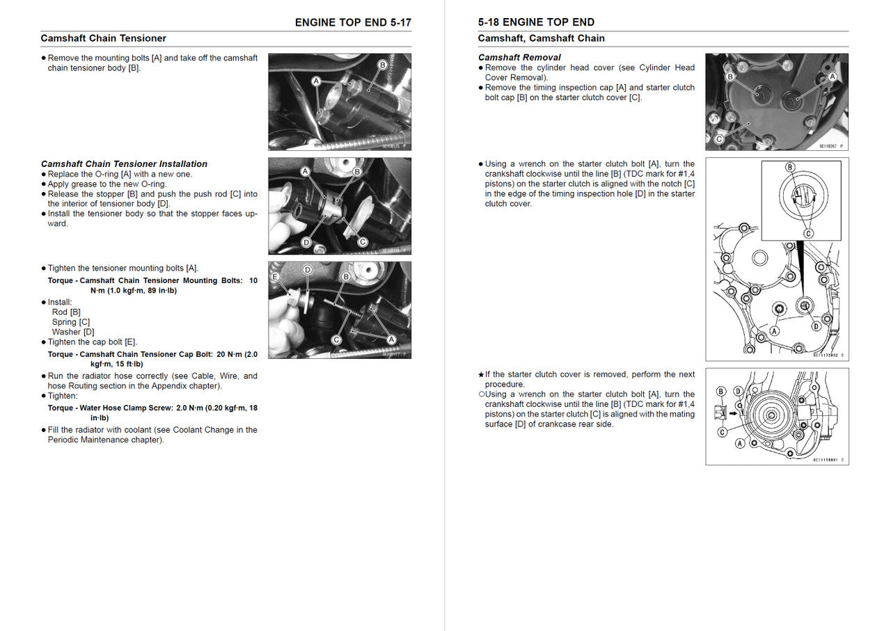 Kawasaki 2006-2007 Ninja ZX-10R Repair Service Manual