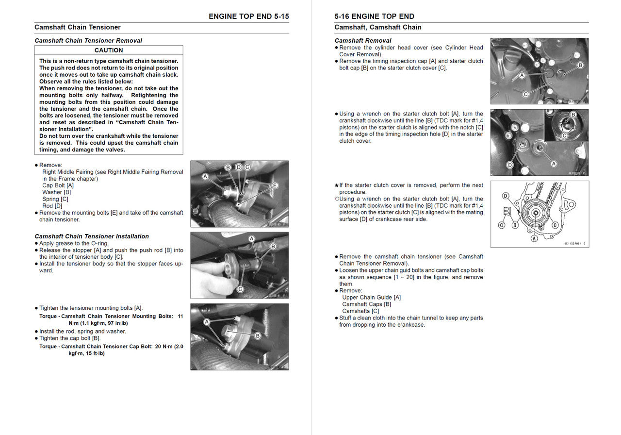 Kawasaki 2007-2008 Ninja ZX-6R Repair Service Manual