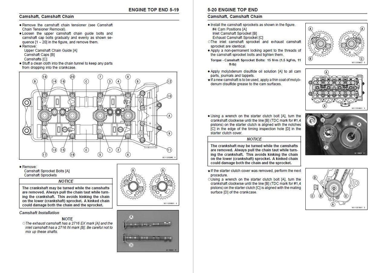 Kawasaki 2009-2012 Ninja ZX-6R Repair Service Manual