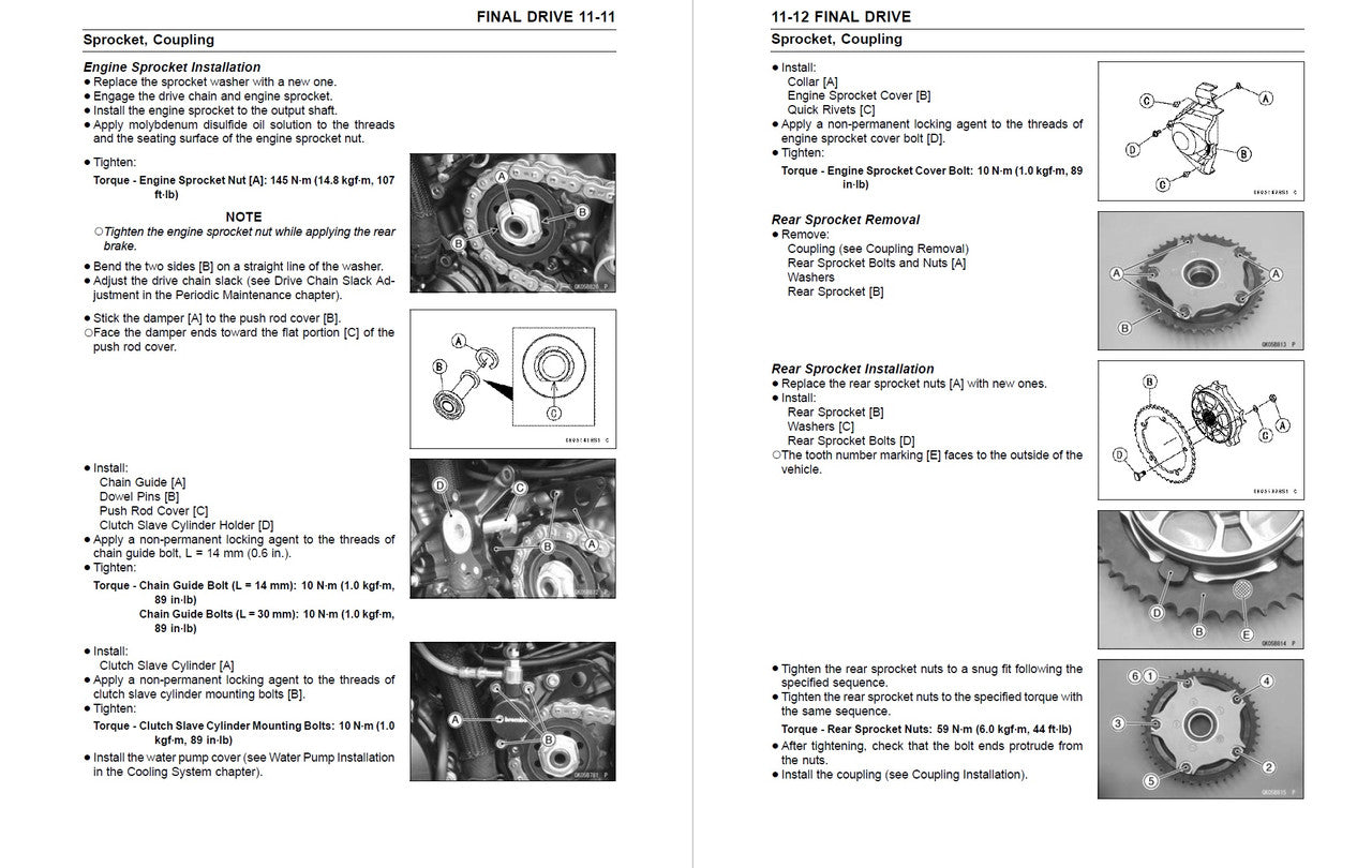 Kawasaki 2015-2016 Ninja H2 Repair Service Manual