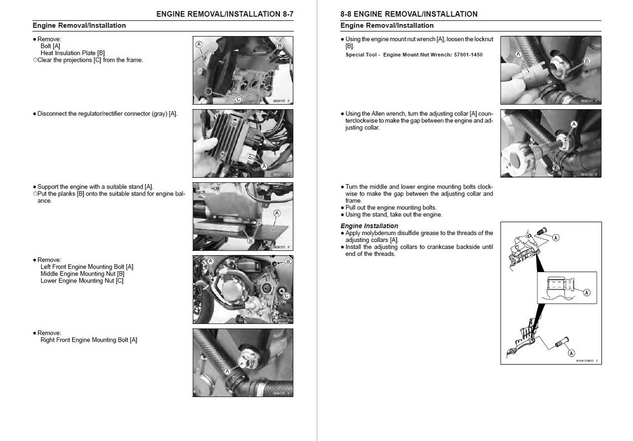 Kawasaki 2016-2017 Ninja ZX-10R Repair Service Manual