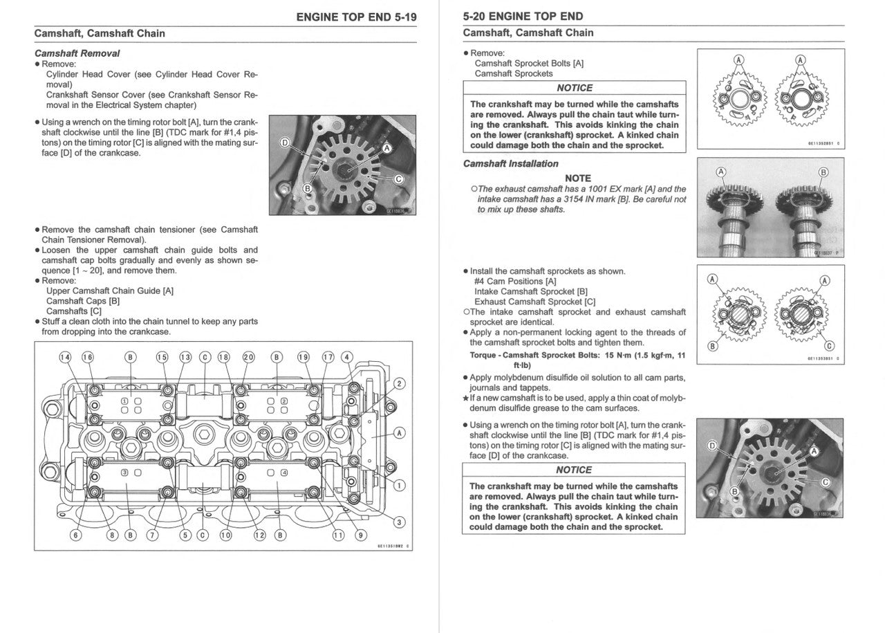 Kawasaki 2016-2018 Ninja ZX-10R Repair Service Manual