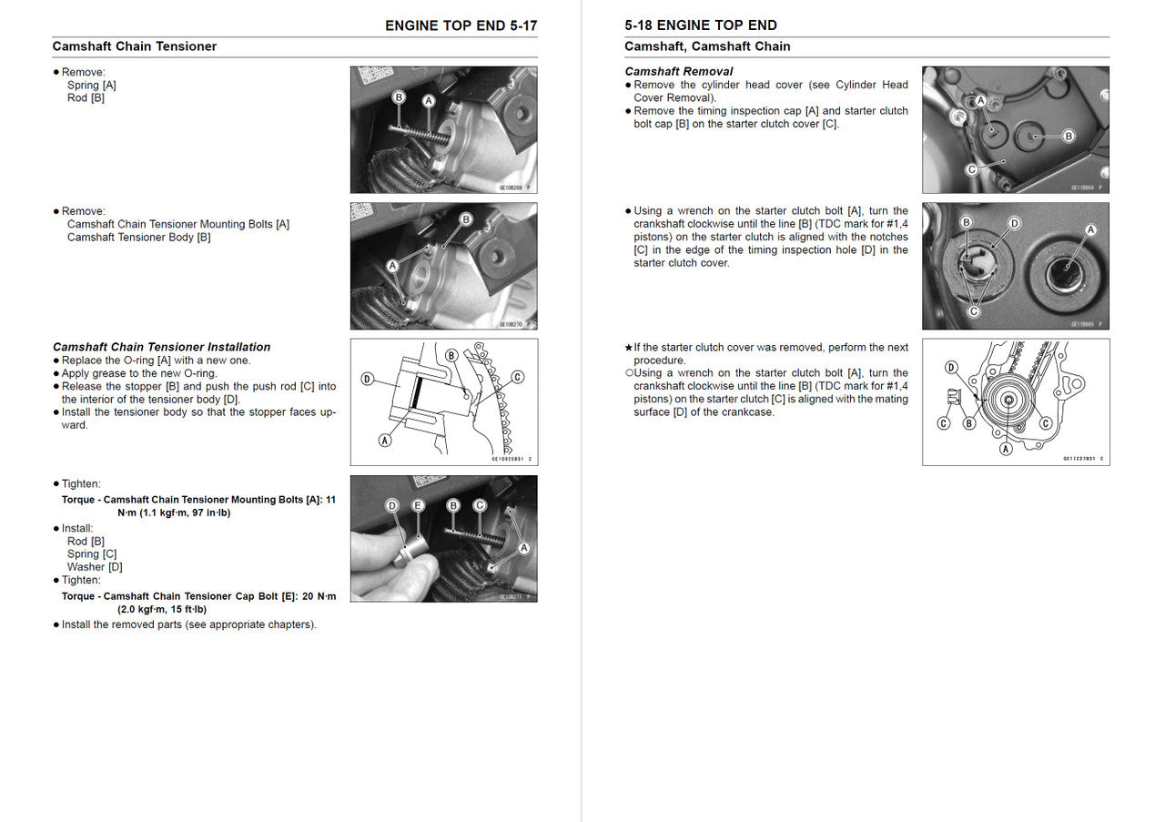 Kawasaki 2013-2018 Ninja ZX-6R 636 Repair Service Manual