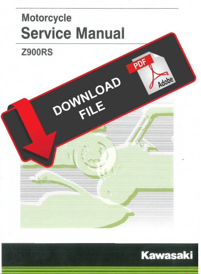 Kawasaki 2018-2019 Z900RS ABS Repair Service Manual