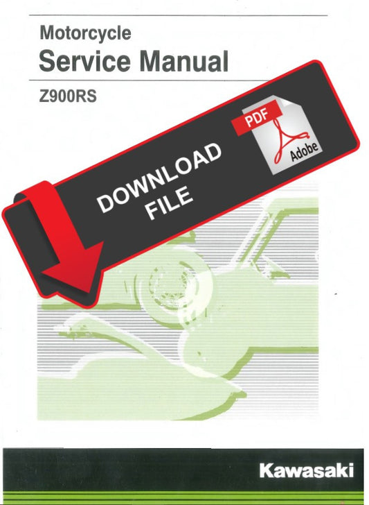 Kawasaki 2018-2019 Z900RS ABS Repair Service Manual