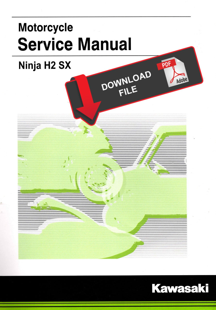 Kawasaki 2018-2020 H2SX,ZX1002A Repair Service Manual