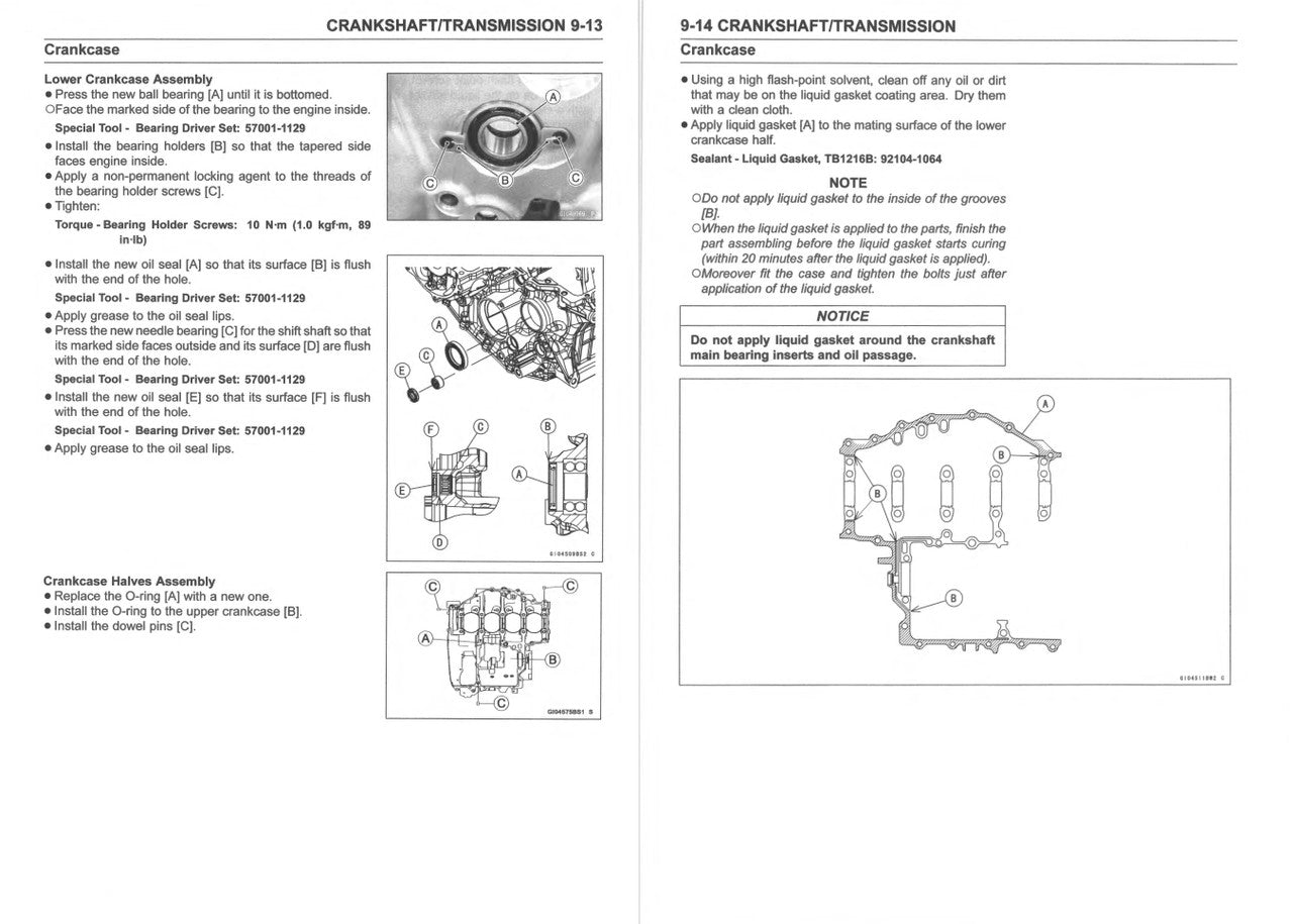 Kawasaki 2018-2020 H2SX,ZX1002A Repair Service Manual