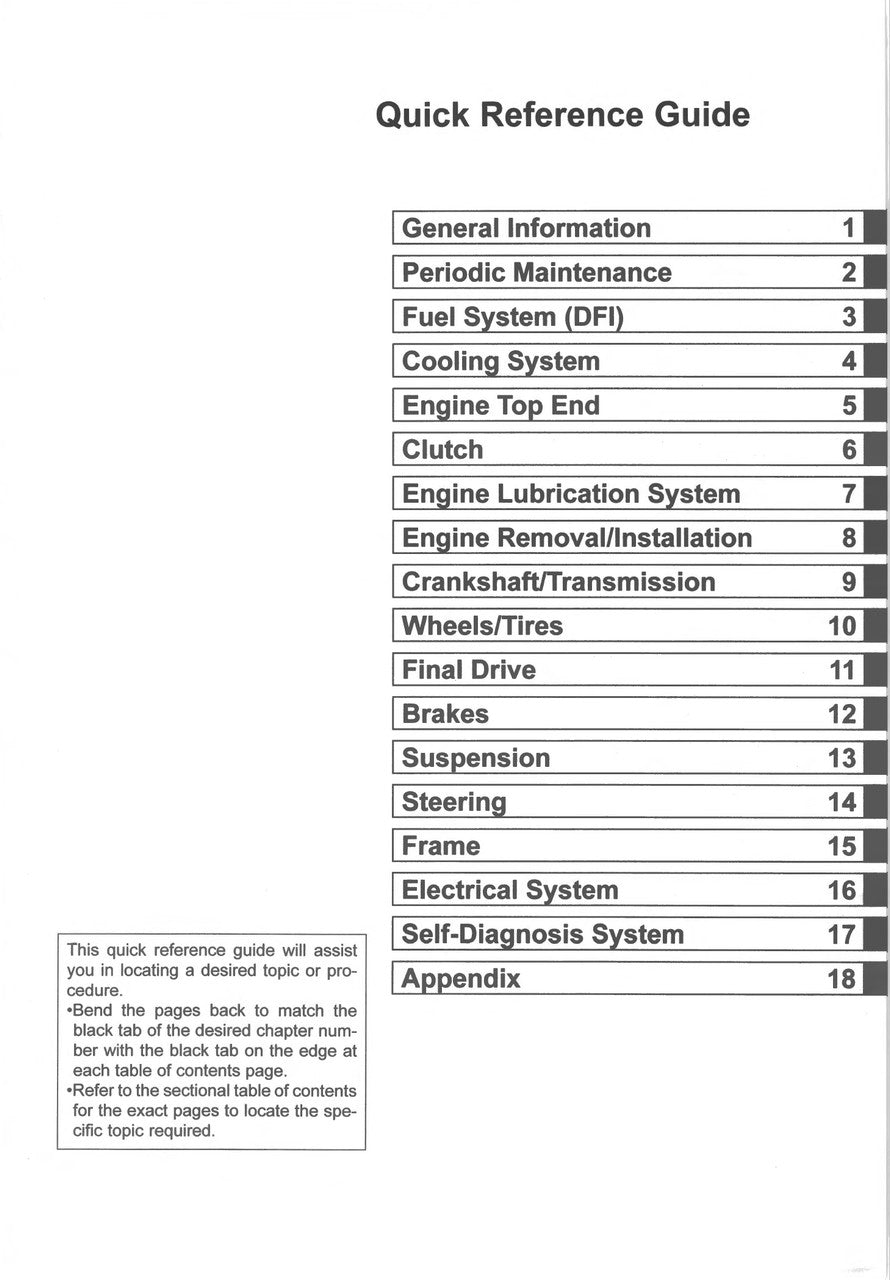 Kawasaki 2018-2020 H2SX,ZX1002A Repair Service Manual
