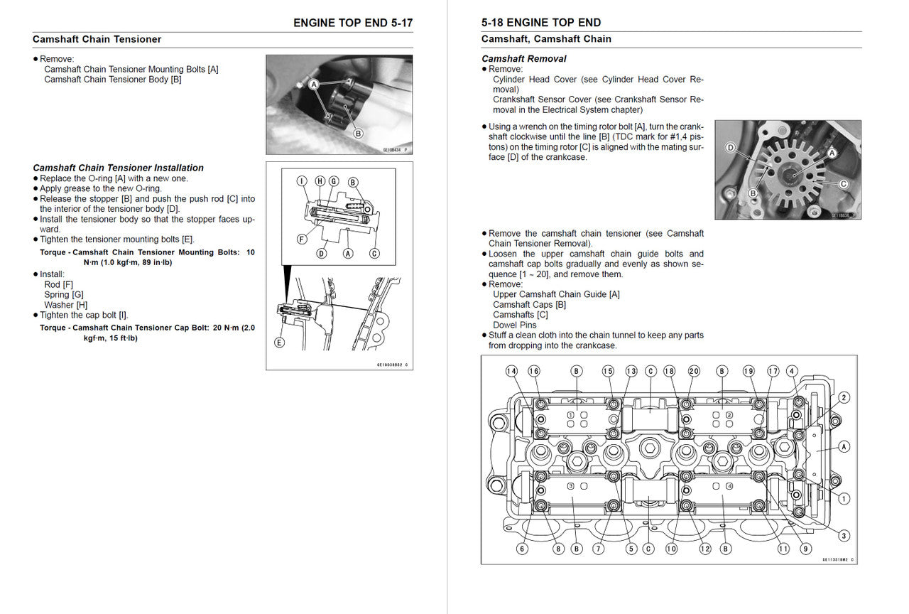Kawasaki 2018 Ninja ZX-10R SE Repair Service Manual