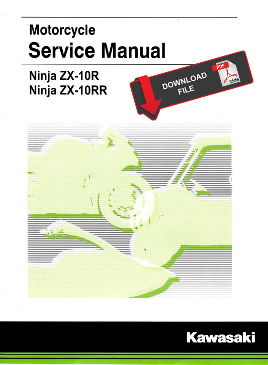Kawasaki 2019 Ninja ZX-10R Repair Service Manual
