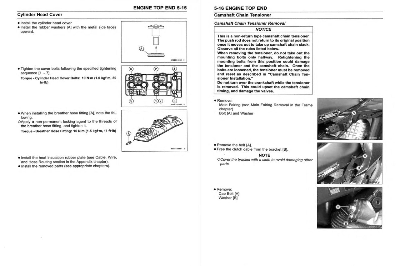 Kawasaki 2019 Ninja ZX-6R Repair Service Manual