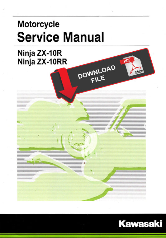 Kawasaki 2020 Ninja ZX-10R Repair Service Manual