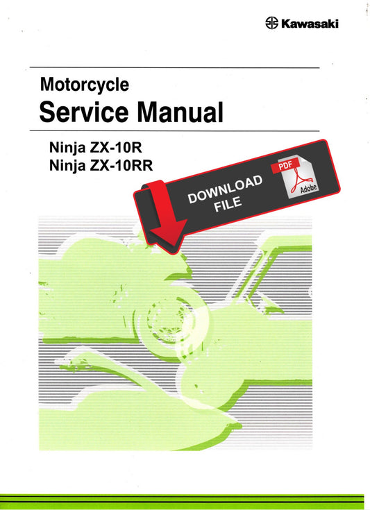 Kawasaki 2021-2023 Ninja ZX-10R Repair Service Manual