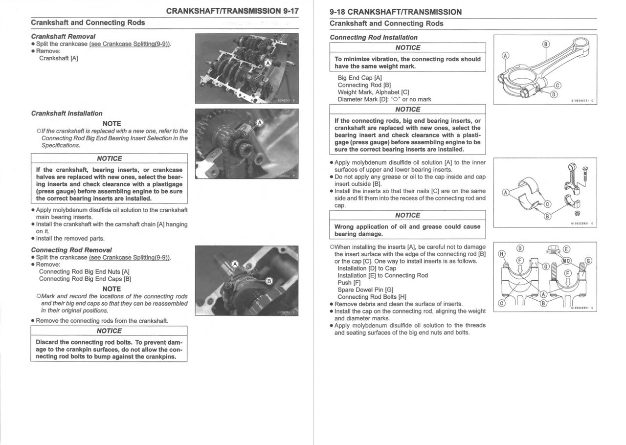 Kawasaki 2023-2024 Ninja ZX4R/ZX4RR Service Manual