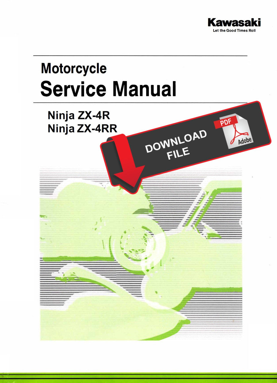 Kawasaki 2023-2024 Ninja ZX4R/ZX4RR Service Manual