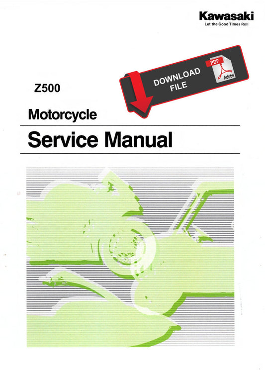 Kawasaki 2024-2025 Z500/Z500SE Service Manual