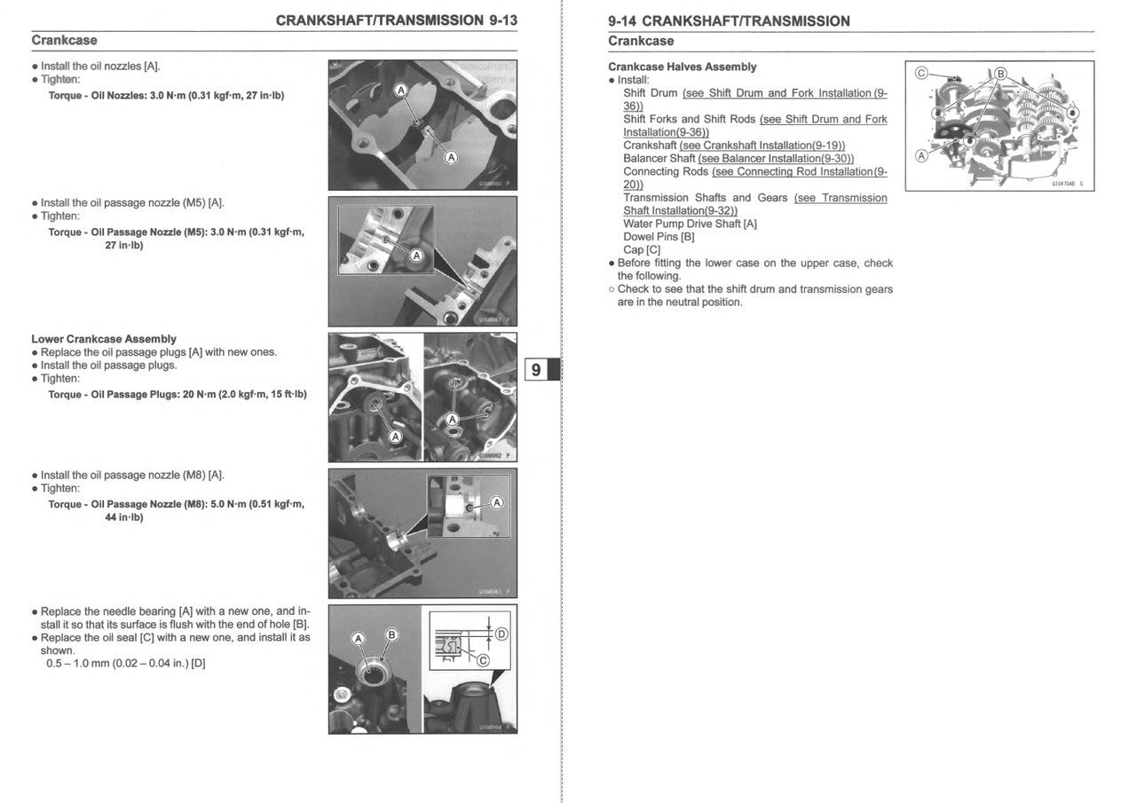 Kawasaki 2024-2025 Z500/Z500SE Service Manual