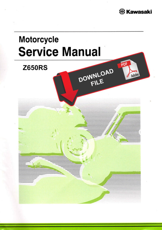 Kawasaki 2022-2023 Z650RS Service Manual