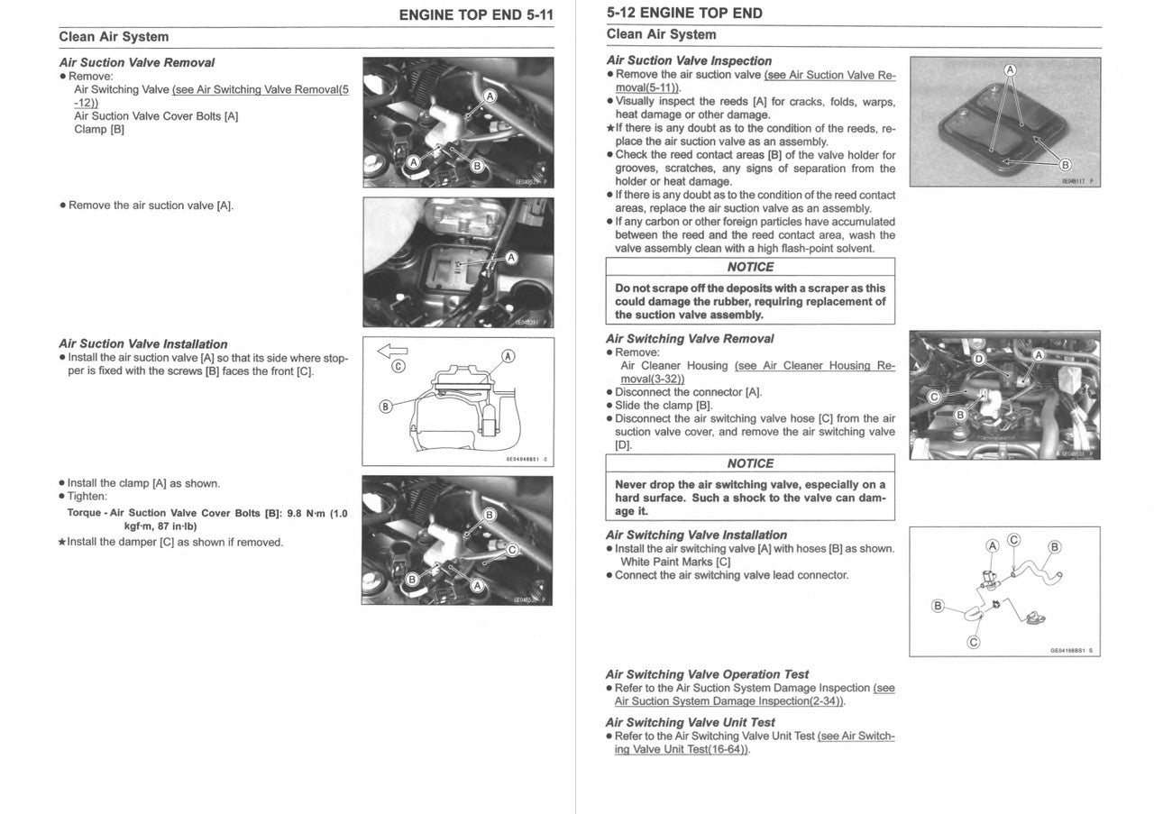 Kawasaki 2022-2023 Z650RS Service Manual